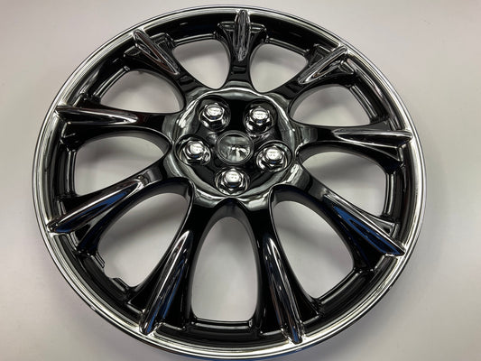 COSMETIC SCUFFS - Futura KT953-14CIB Chrome Ice Black Wheel Cover Set - 14''