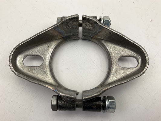 FX36 2-1/4'' 2.25'' ID Exhaust Flange Formed Oval Side Split For 2'' OD Flared Pipe