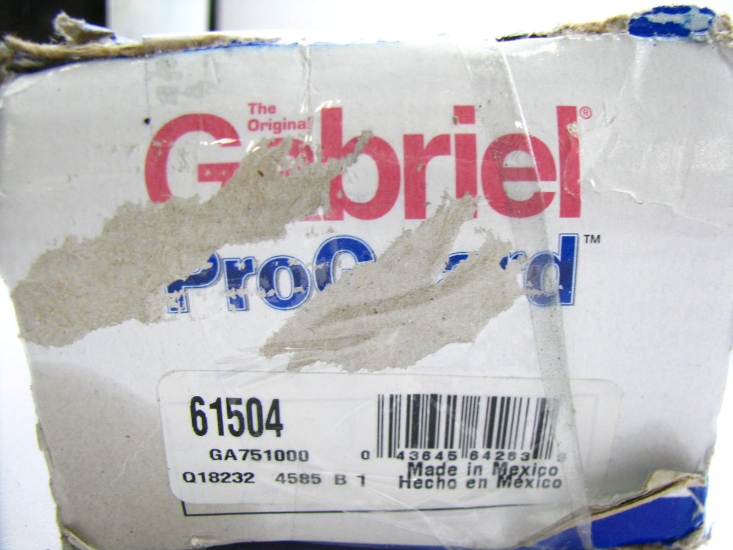 Gabriel 61504 ProGuard Shock Absorber - Front