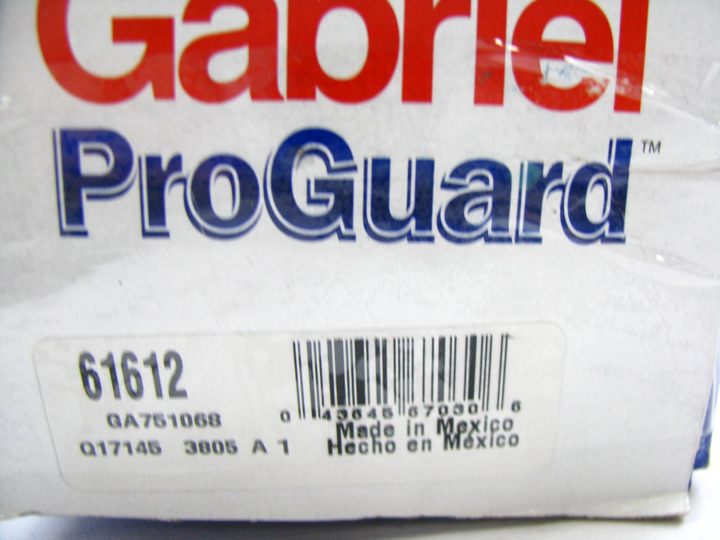 Gabriel 61612 ProGuard Shock Absorber - Rear