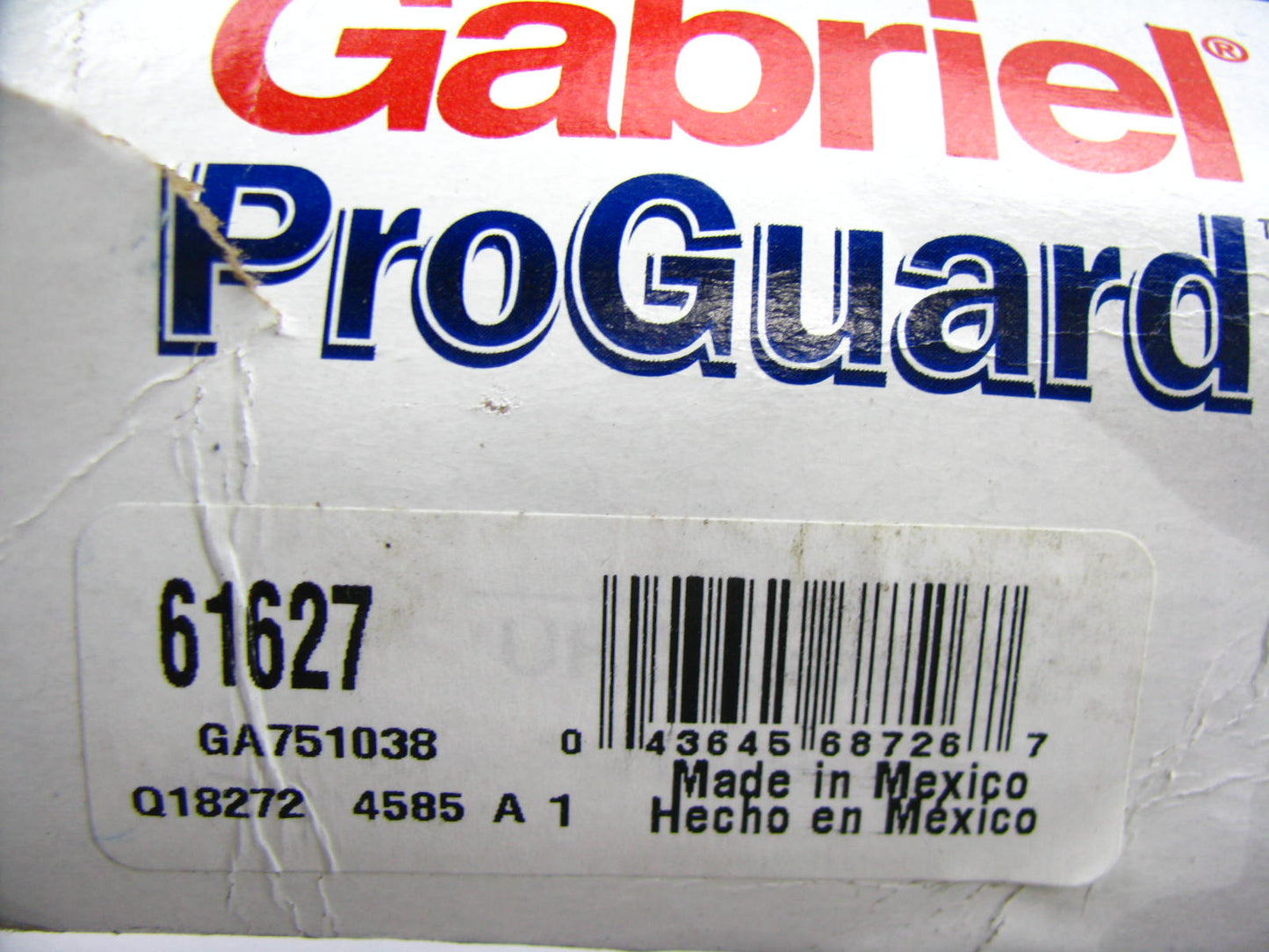 Gabriel 61627 ProGuard Shock Absorber - Rear
