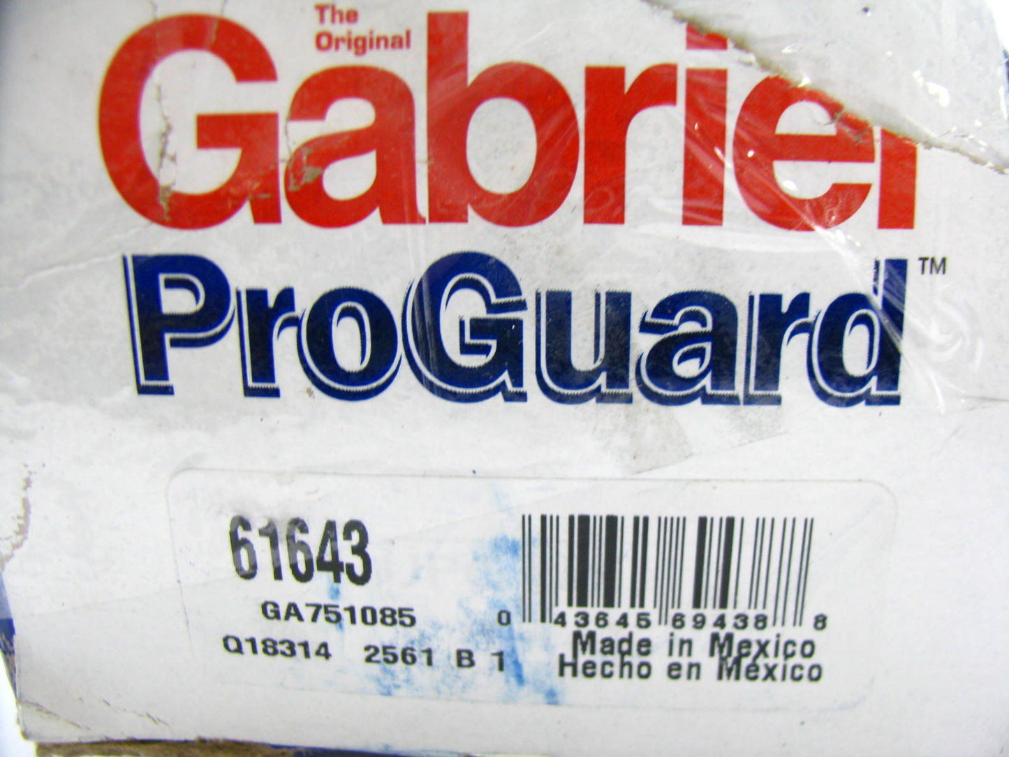 Gabriel 61643 Front ProGuard Shock Absorber