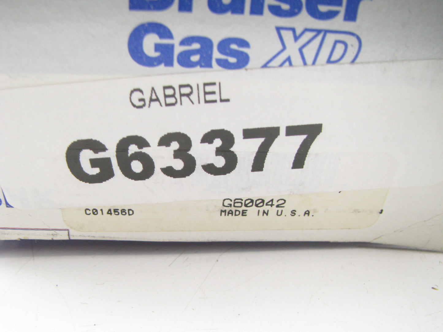 Gabriel G63377 Single Shock Absorber Front / Rear