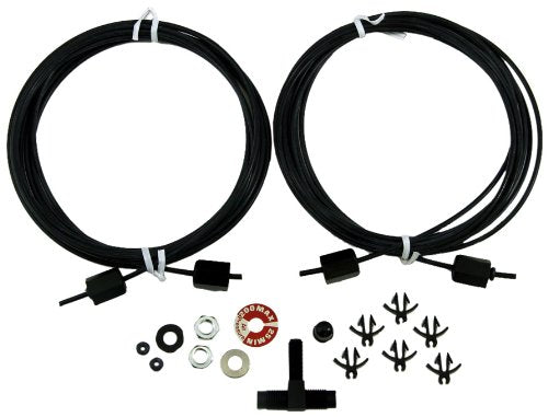 Gabriel GB141099 Adjustable Air Shocks Install Hose Fittings Kit (Single Valve)