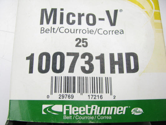Gates 100731HD Serpentine Belt