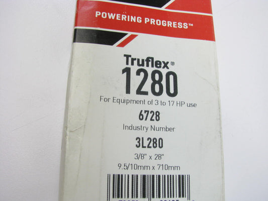 Gates 1280 Lawn & Garden Power Equipment Accessory Drive Belt - 3/8'' X 28''