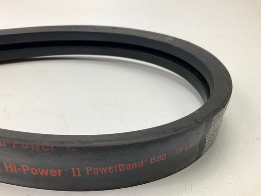 Gates 2/B80 Hi-Power II PowerBand Wrapped Joined V-Belt 2-strand 1-5/16'' X 83''