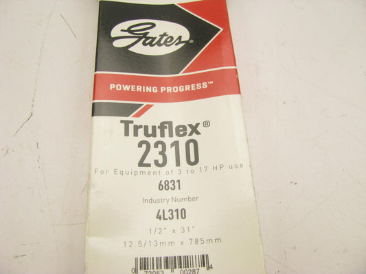 Gates 2310 Power Equipment Accessory Drive Belt - 1/2'' X 31''