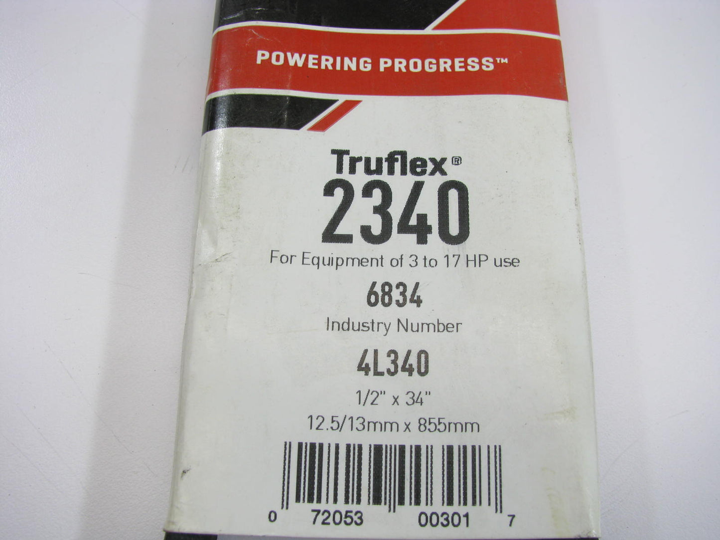 Gates 2340 Power Equipment Accessory Drive Belt - 1/2'' X 34''