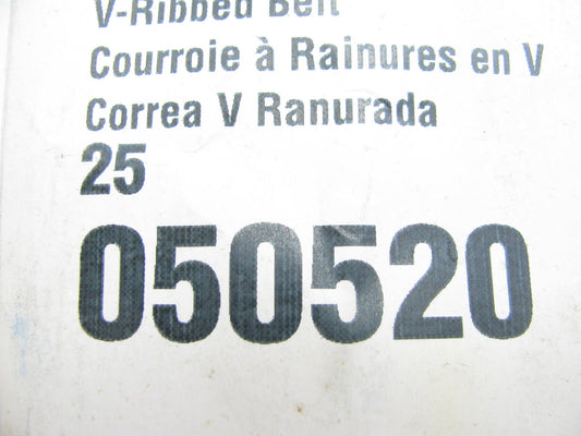 Gates 25050520 Serpentine Belt - 0.69'' X 52.50'' - 5 Ribs