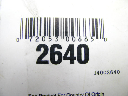 Gates 2640 Lawn & Garden Power Equipment Accessory Drive Belt - 1/2'' X 64.00''