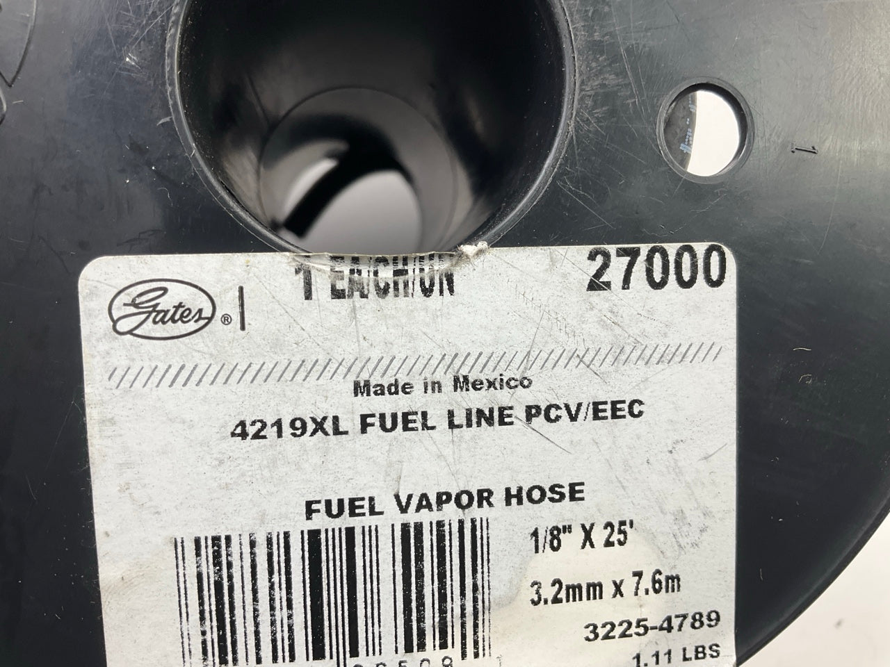 20 FEET - Gates 27000 1/8'' Fuel Line / Fuel Vapor Hose SAE 30R7 50 PSI