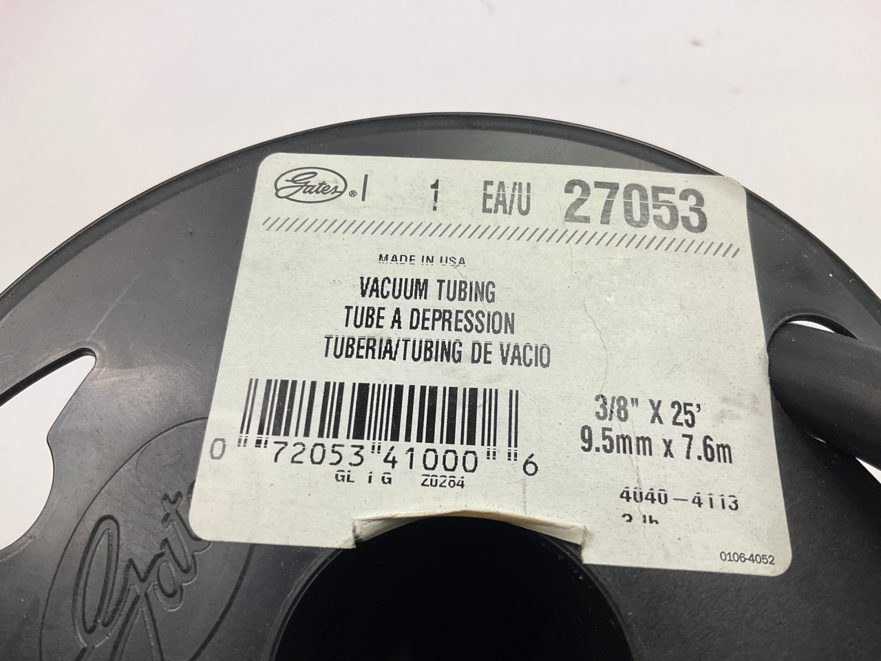 Gates 27053 Windshield Washer Hose / Vacuum Tubing - 3/8'' X 15 Feet