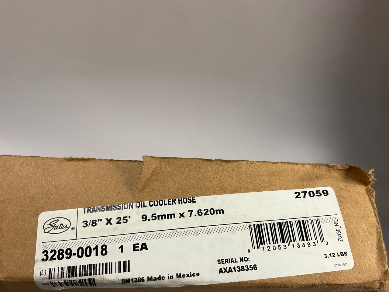 18 FEET - Gates 27059 Automatic Transmission Oil Cooler Hose, 3/8'' ID