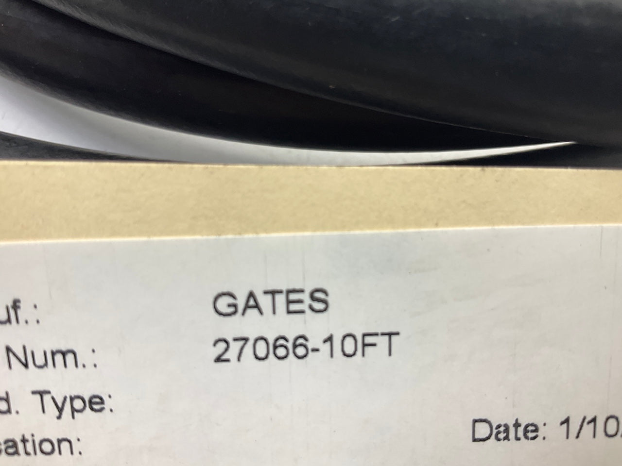 10 FEET - Gates 27066 Automatic Transmission Oil Cooler Hose, 1/2'' ID