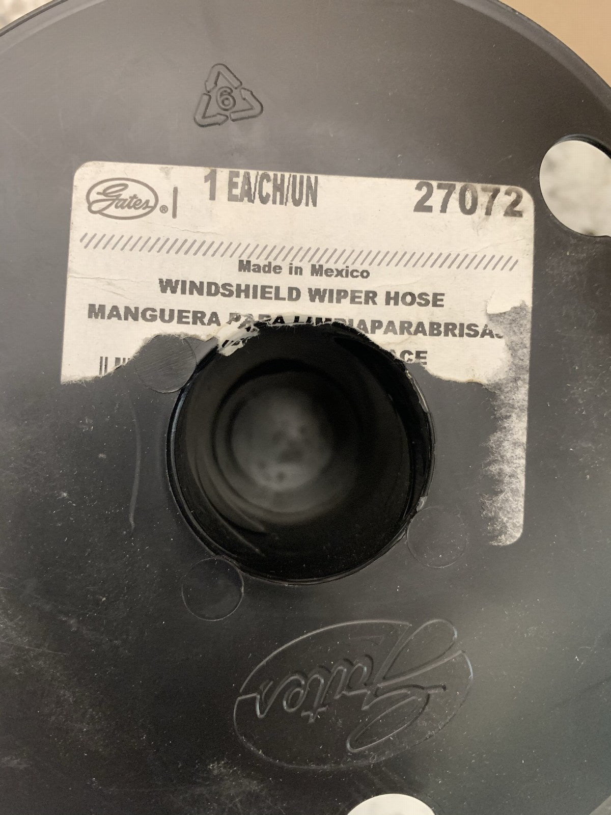 50 FEET - Gates 27072 Reinforced Windshield Washer / Vacuum Hose, 5/32'' ID