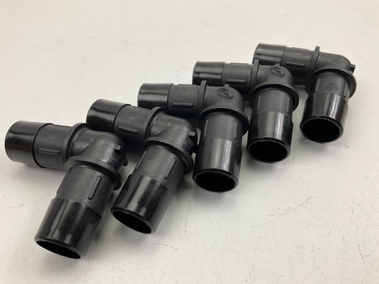 5 PACK - Gates 28625 Heater Coolant Hose 3/4'' 90 Elbow Fitting Adapter Connector