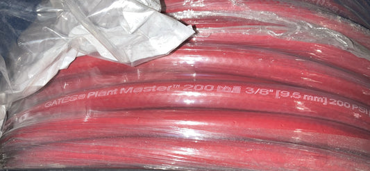 500 FEET Roll - Gates 28806 - 3/8'' X 600' Multi-Use Air / Water Hose, 200 PSI