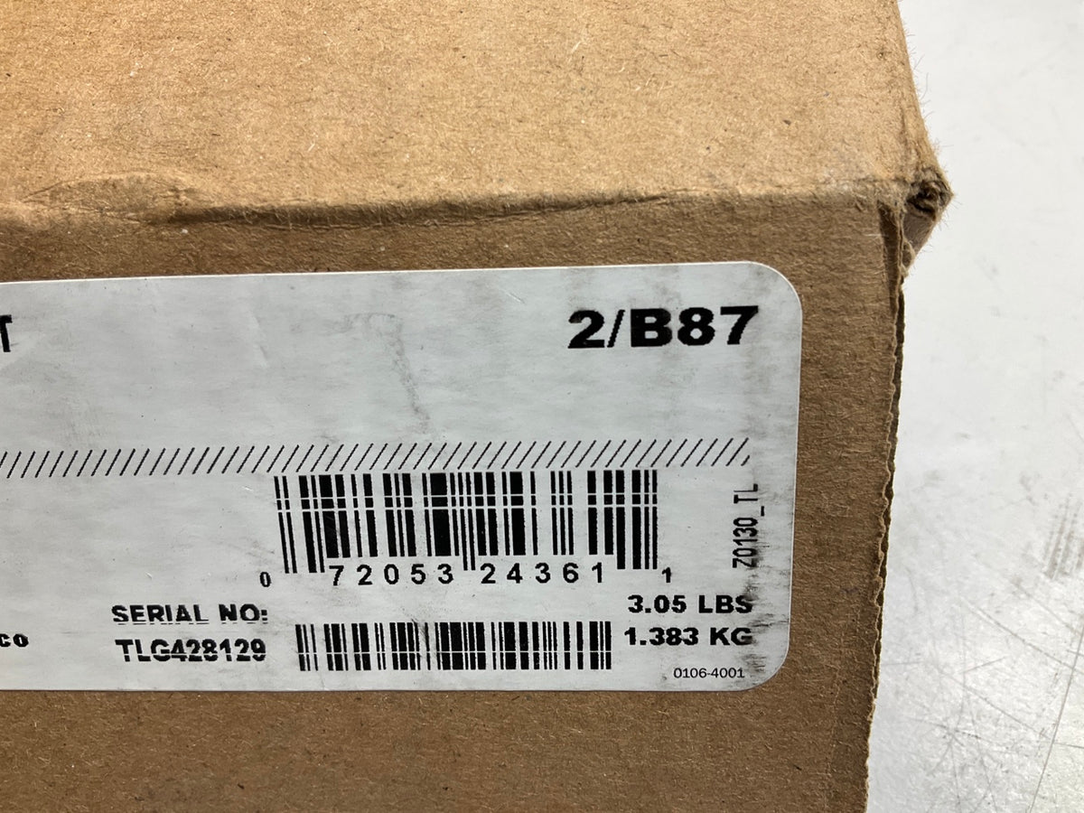 Gates 2/B87 Hi-Power II PowerBand V-Belt - Double Strand B87