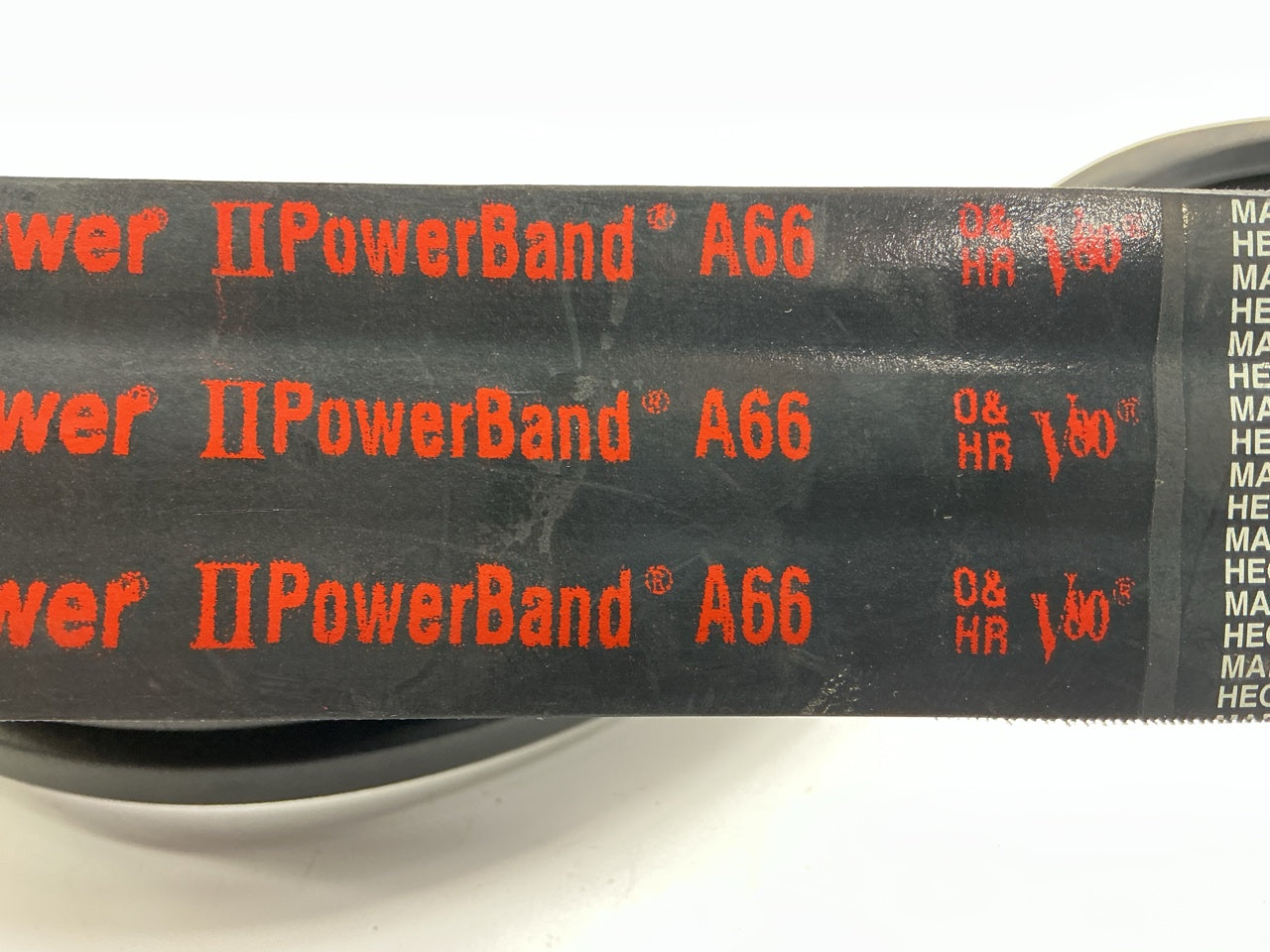 Gates 3/A66 Hi-Power II PowerBand V-Belt, 3 Strand