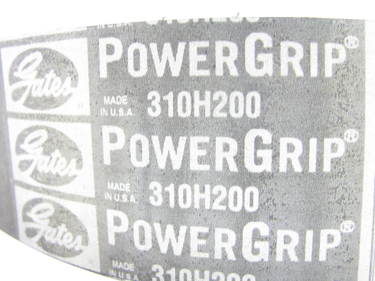 Gates 310H200 PowerGrip Timing Belt, 1/2'' Pitch, 2'' Width, 62 Teeth, 62''