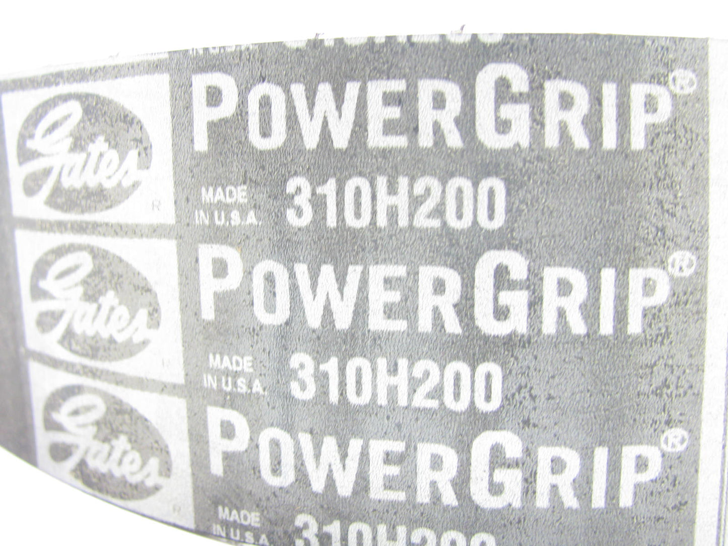 Gates 310H200 PowerGrip Timing Belt, 1/2'' Pitch, 2'' Width, 62 Teeth, 62''
