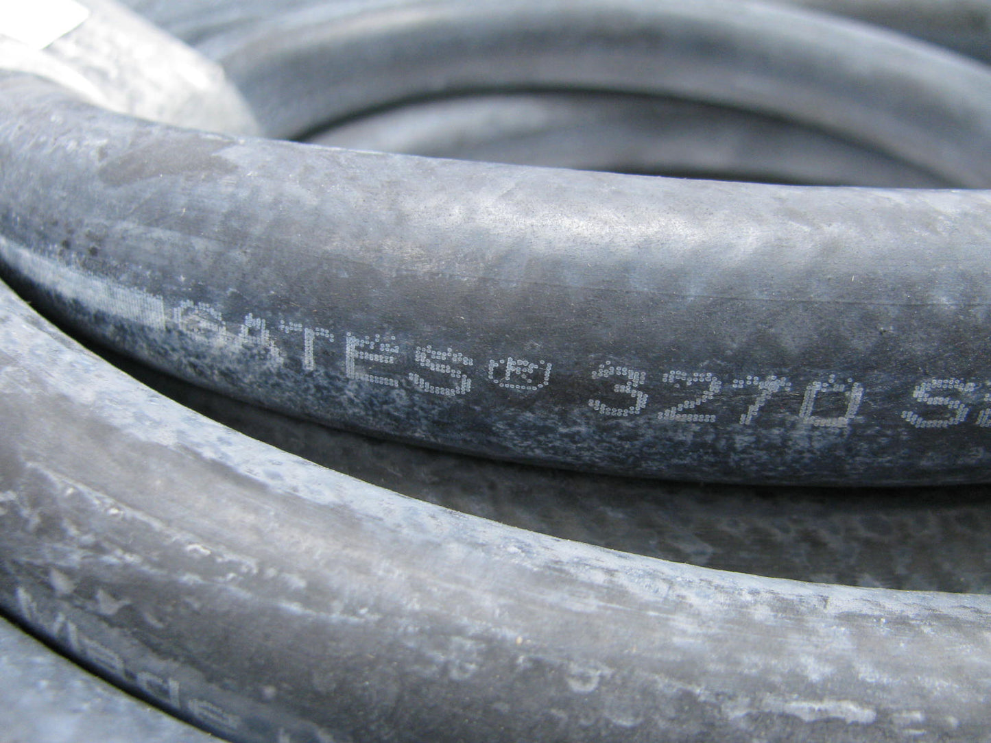 3/4'' X 50 Ft GATES 3270 SAFETY STRIPE HEATER HOSE 3/4'' 19.0 MM MADE IN USA