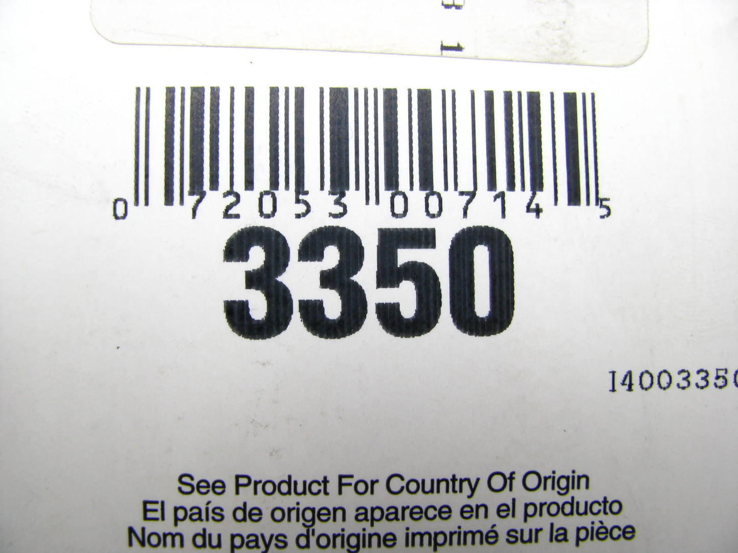 Gates 3350 Lawn & Garden Power Equipment Accessory Drive Belt - 21/32'' X 35.00''
