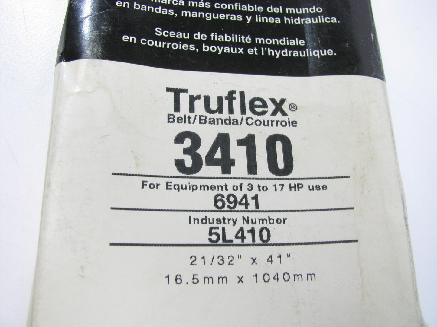 Gates 3410 Power Equipment Accessory Drive Belt - 5/8'' X 41''