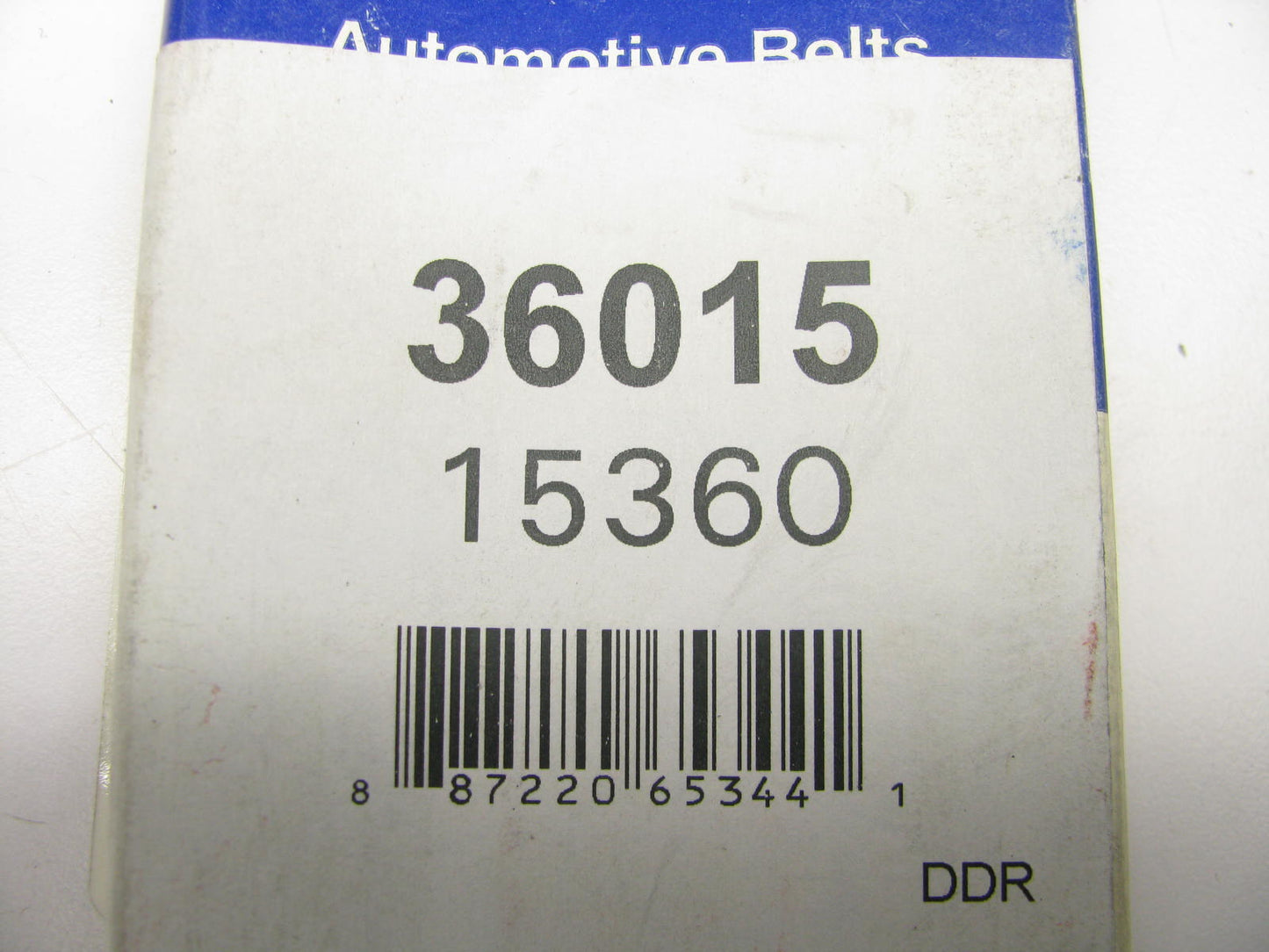Gates 36015 Accessory Drive Belt - 0.44'' X 36.00'' - 36 Degree
