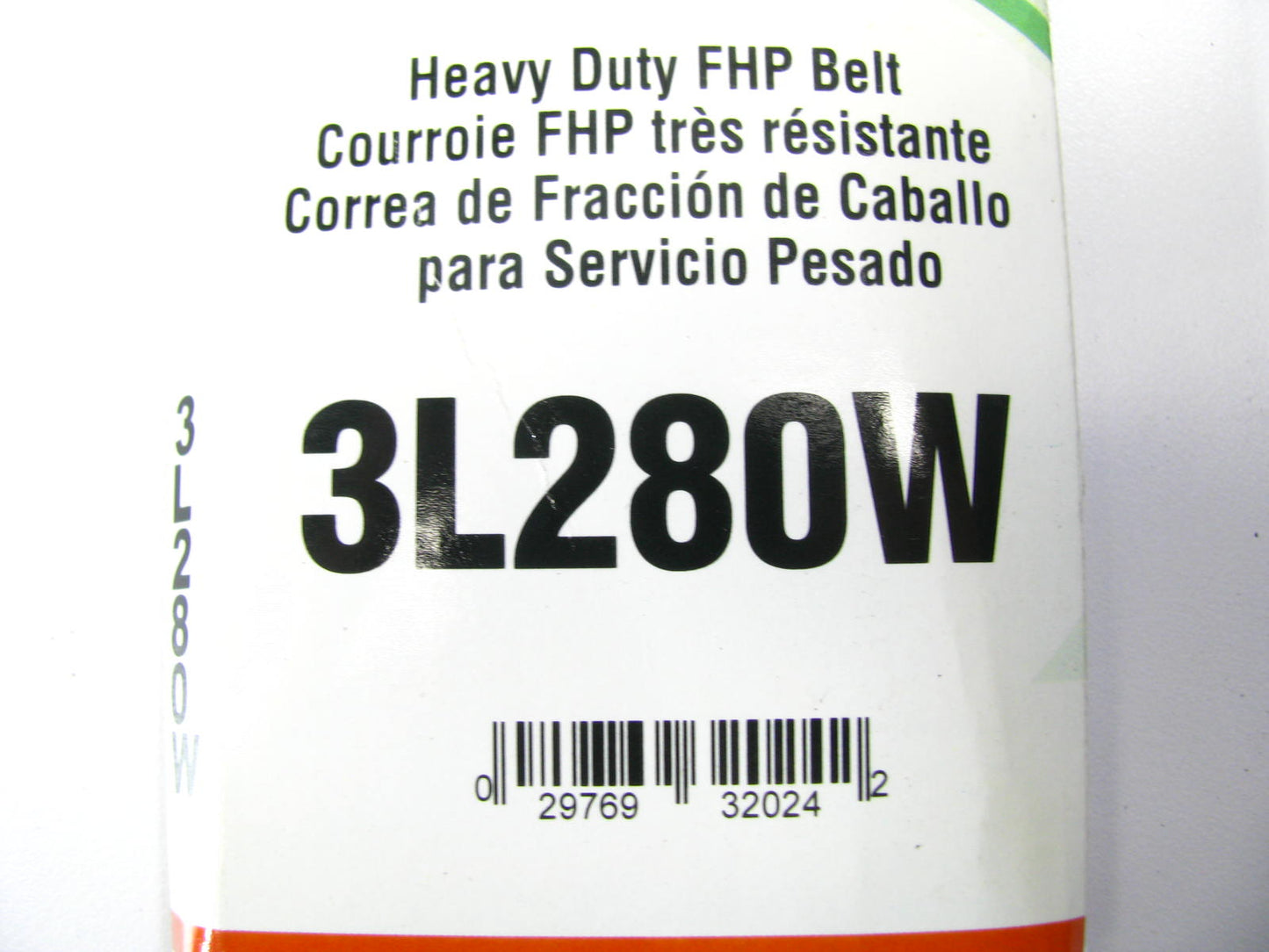 Gates 3L280 Lawn & Garden Power Equipment Accessory Drive Belt - 3/8'' X 28''