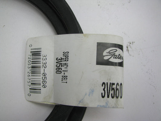 Gates 3V560 Industrial V-Wedge Accessory Drive Belt - 3/8'' X 56''