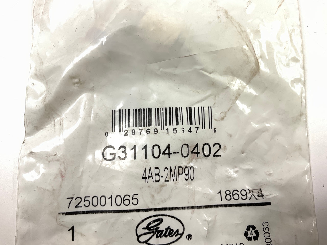 Gates 4AB-2MP90 Air Brake Fitting 90 DEGREE Elbow, 1/4'' Brake Line To 1/8'' NPTF