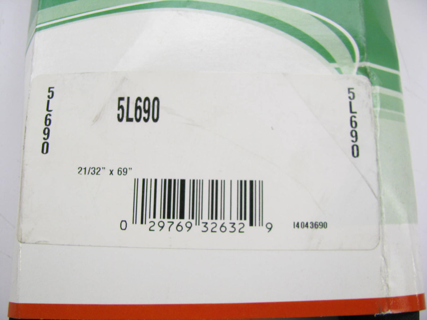 Gates 5L690 Power Equipment Accessory Drive Belt - 21/32'' X 69''