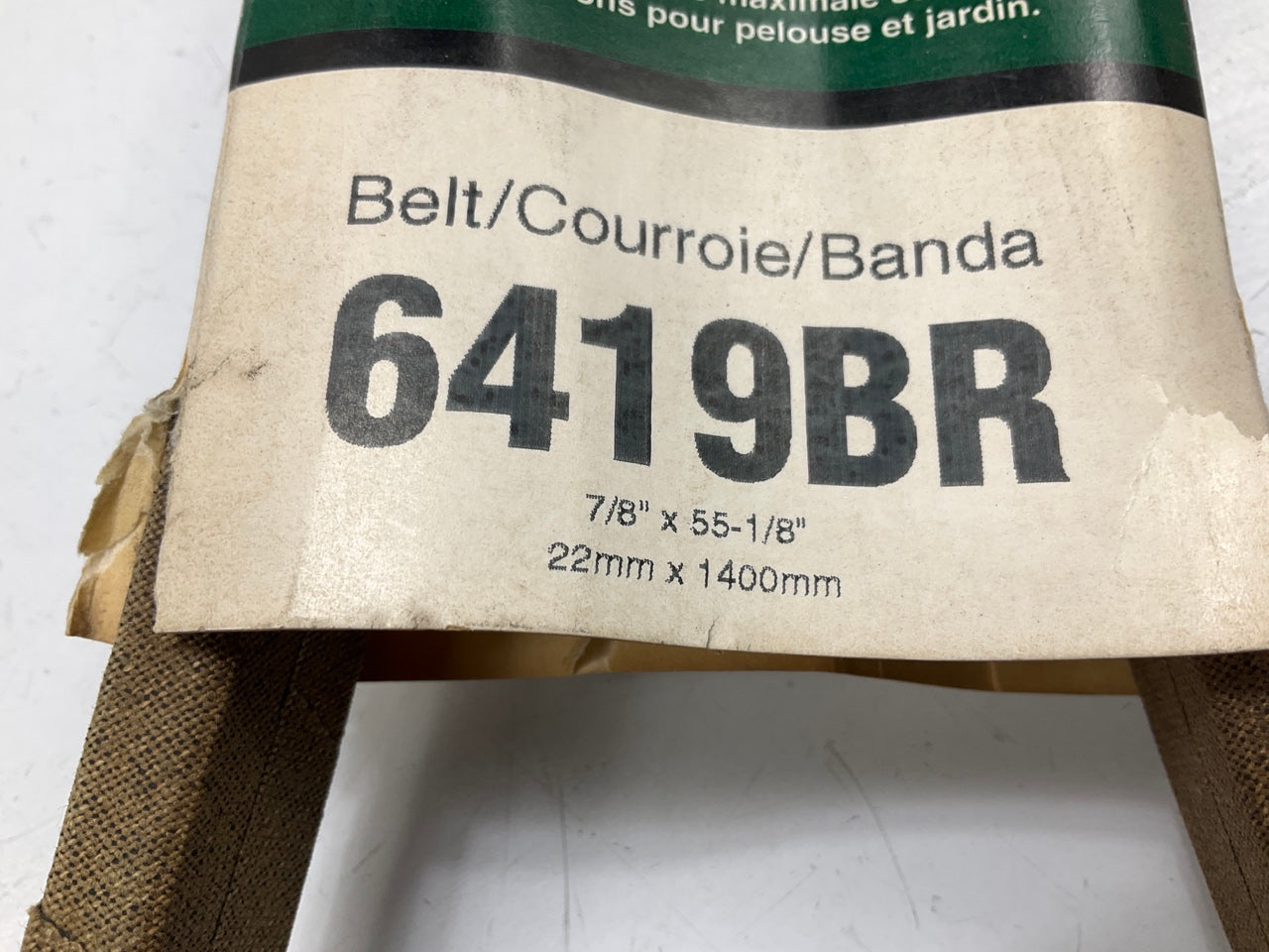 Gates 6419BR BladeRunner Power Equipment Accessory Drive Belt, 7/8'' X 55-1/8''