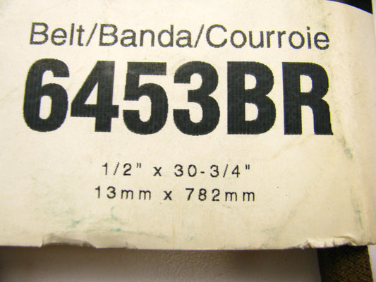 Gates 6453BR BladeRunner Power Equipment Accessory Drive Belt - 1/2'' X 30.75''