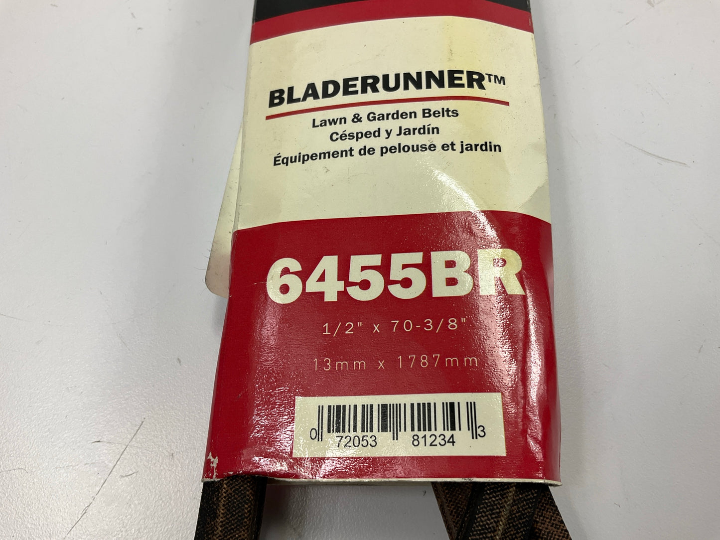 Gates 6455BR Lawn & Garden Power Equipment Accessory Drive Belt - 1/2'' X 70-3/8''
