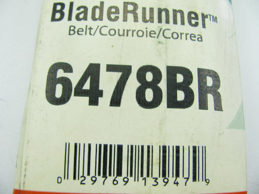 Gates 6478BR BladeRunner Power Equipment Accessory Drive Belt - 1/2'' X 70.25''