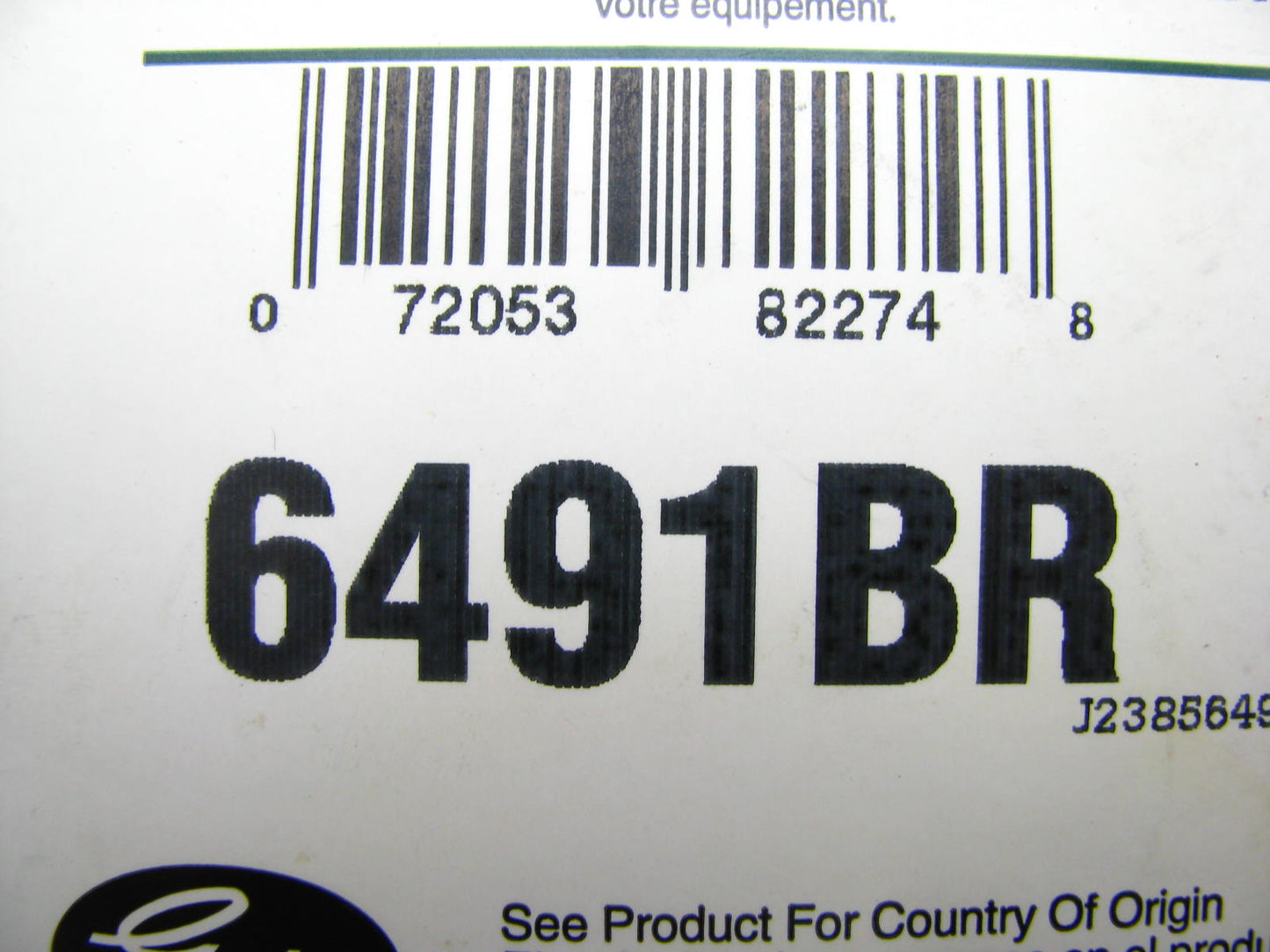 Gates 6491BR Power Equipment Accessory Drive Belt - 1/2'' X 53''