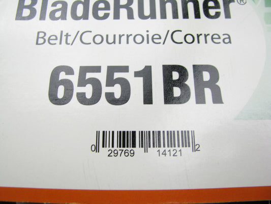 Gates 6551BR Power Equipment Accessory Drive Belt - 1/2'' X 82-3/8''
