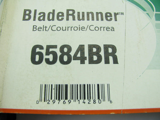 Gates 6584BR Blade Runner Power Equipment Accessory Drive Belt - 5/8'' X 105.25''