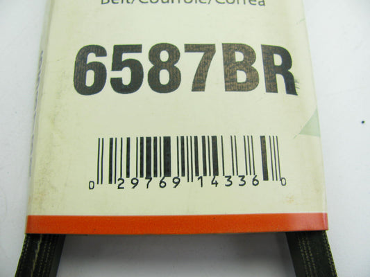 Gates 6587BR BladeRunner Power Equipment Accessory Drive Belt - 3/8'' X 28''