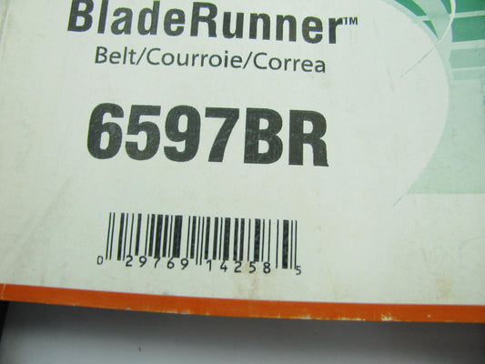 Gates 6597BR BladeRunner Power Equipment Accessory Drive Belt - 5/8'' X 153.63''