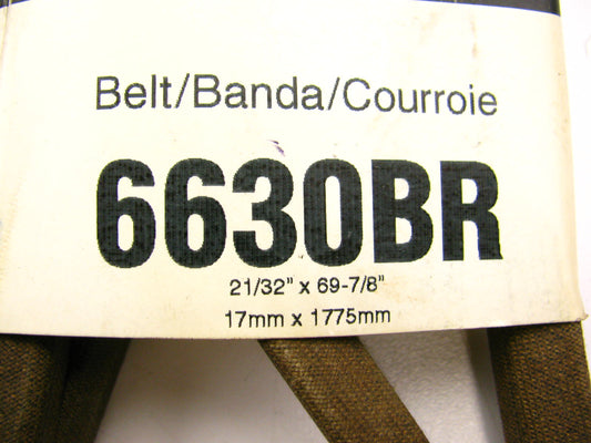 Gates 6630BR BladeRunner Power Equipment Accessory Drive Belt - 5/8'' X 69.875''
