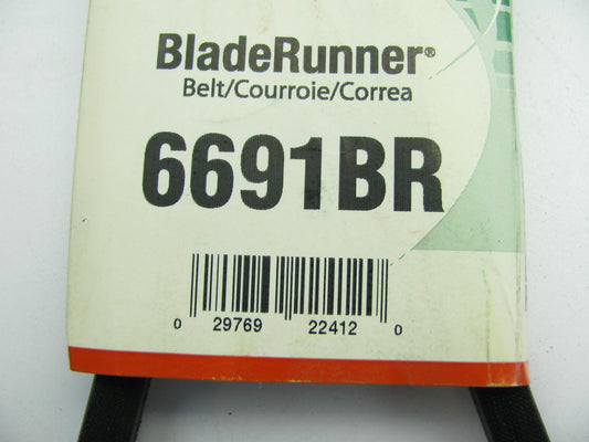 Gates 6691BR BladeRunner Power Equipment Accessory Drive Belt - 5/8'' X 51.125''