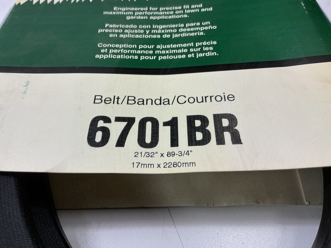 Gates 6701BR BladeRunner Power Equipment Accessory Drive Belt - 5/8'' X 89.75''
