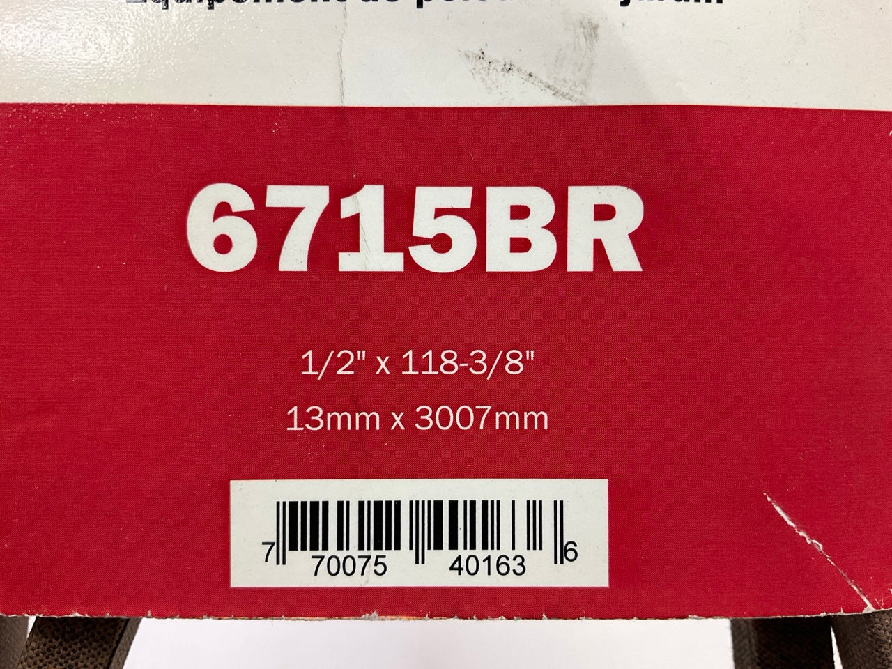Gates 6715BR BladeRunner Power Equipment Accessory Drive Belt, 1/2'' X 118-3/8''