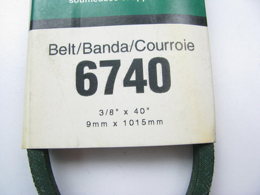 Gates 6740 Power Equipment Accessory Drive Belt - 3/8'' X 40''