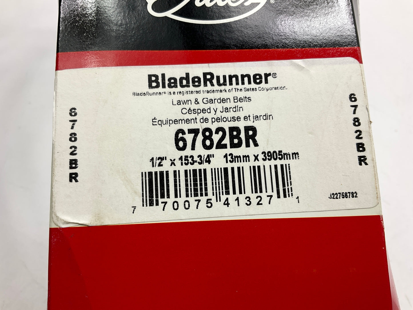 Gates 6782BR BladeRunner Power Equipment Accessory Drive Belt, 1/2'' X 153-3/4''