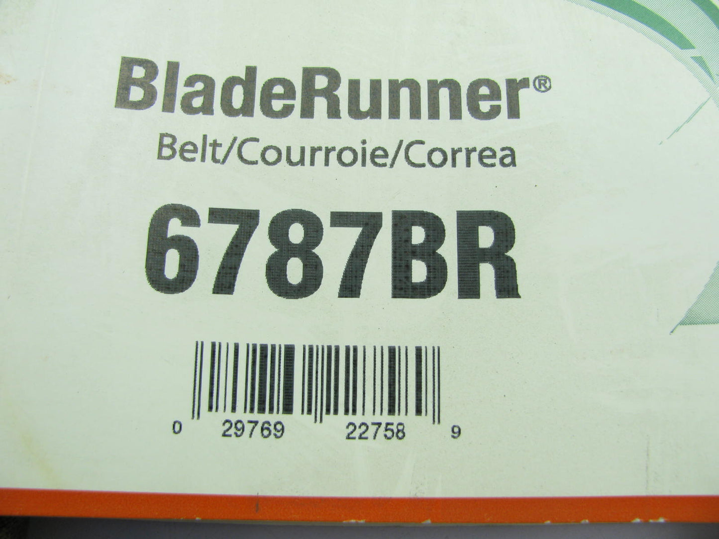 Gates 6787BR BladeRunner Power Equipment Accessory Drive Belt - 5/8'' X 147.125''